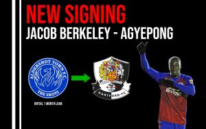 New Signing Jacob Berkeley - Agyepong