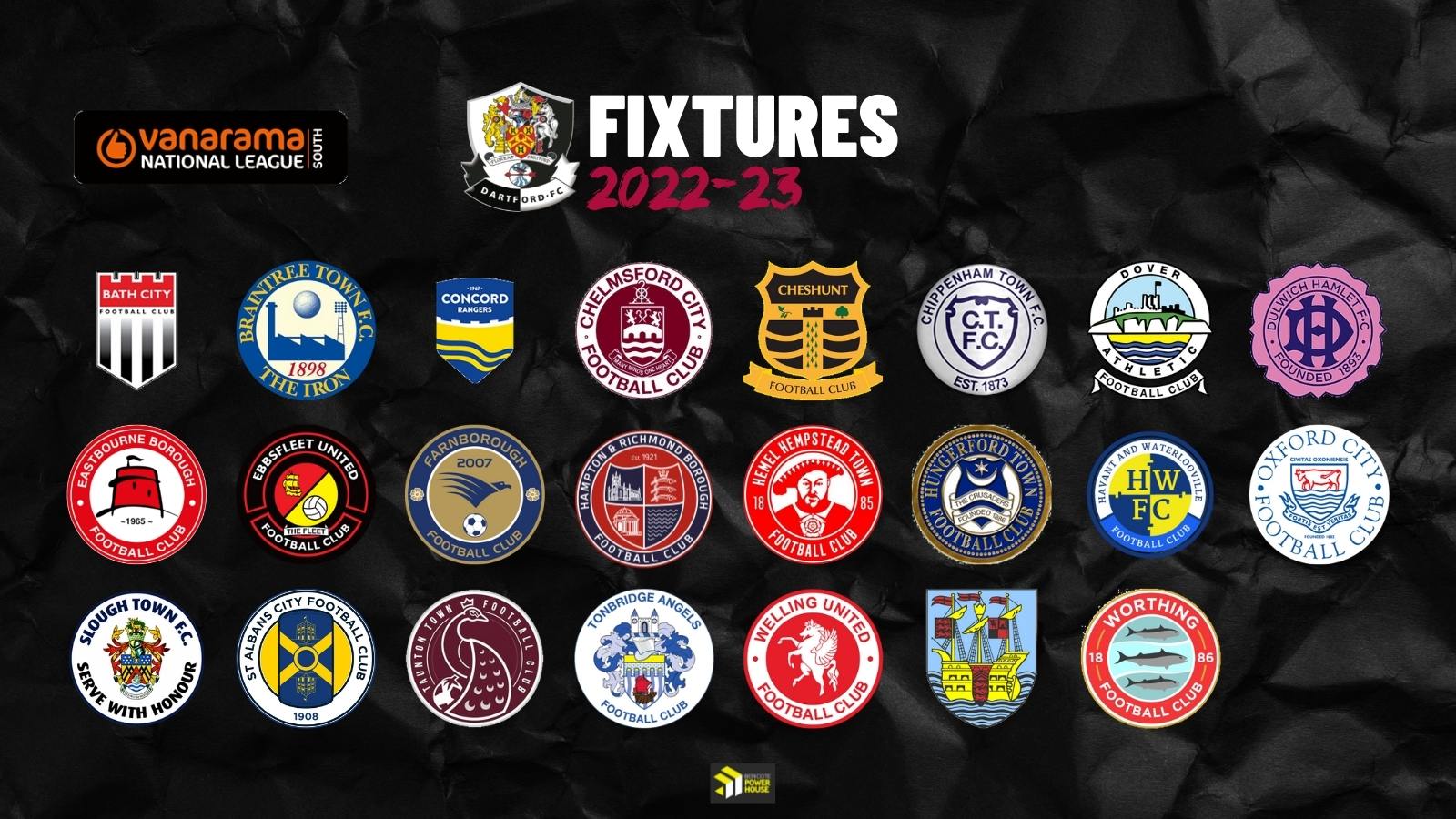 2022/23 season fixtures